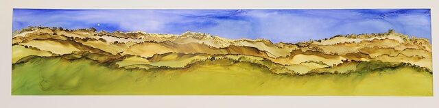Panorama Landscape Framed 25 x 92 cm PL008