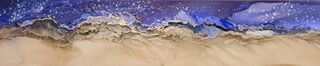 Panorama Nightscape Framed 25 x 92 cm PN005