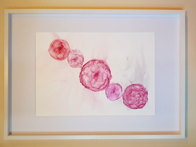 Abstract Art A2 in an A1 Frame A1F001