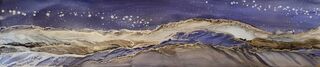 Panorama Nightscape Framed 25 x 92 cm PN002