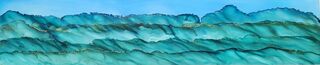 Panorama Seascape Framed 25 x 92 cm PS004