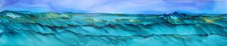 Panorama Seascape Framed 25 x 92 cm PS006