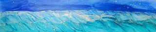Panorama Seascape Framed 25 x 92 cm PS009