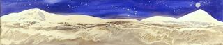 Panorama Nightscape Framed 25 x 92 cm PN019